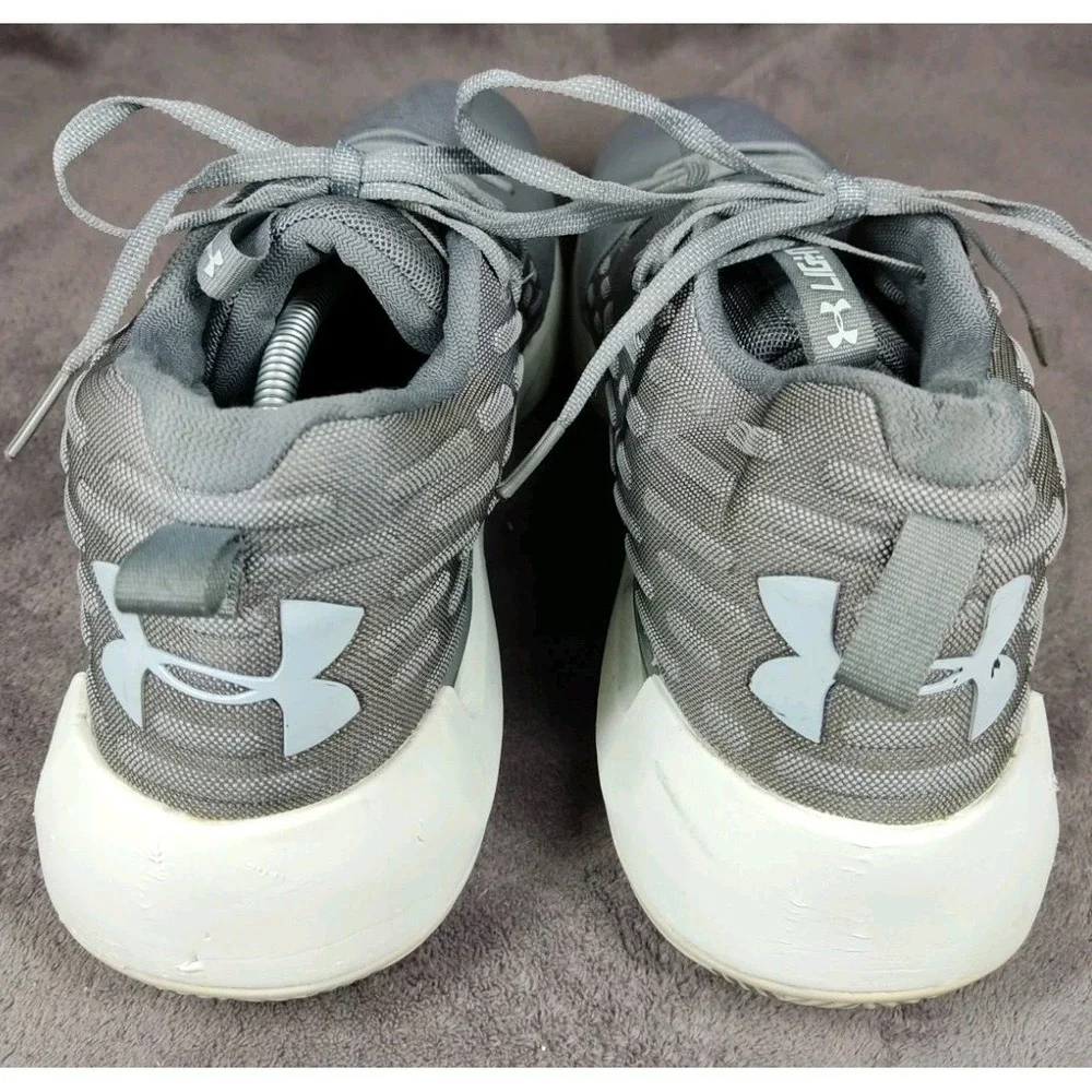 Under‎ Armour Lightning Men's Basketball Shoes Grey Size 13 3020619-100